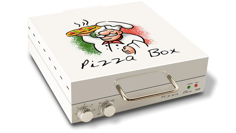 Illustration for article titled The Pizza From This Box-Shaped Oven Is Always Hot and Gooey